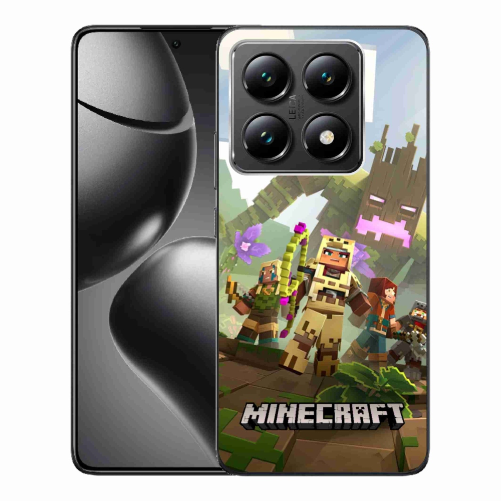 Gélový kryt mmCase na Xiaomi 14T - minecraft 1