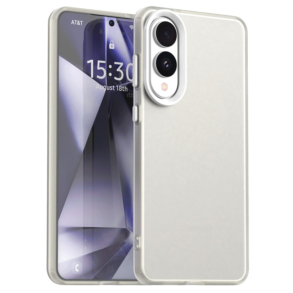 Candys matný gélový obal na Samsung Galaxy S25 Edge - biely