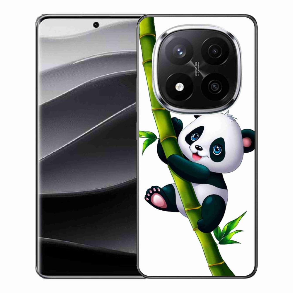 Gélový kryt mmCase na Xiaomi Redmi Note 14 Pro+ 5G - panda na bambuse