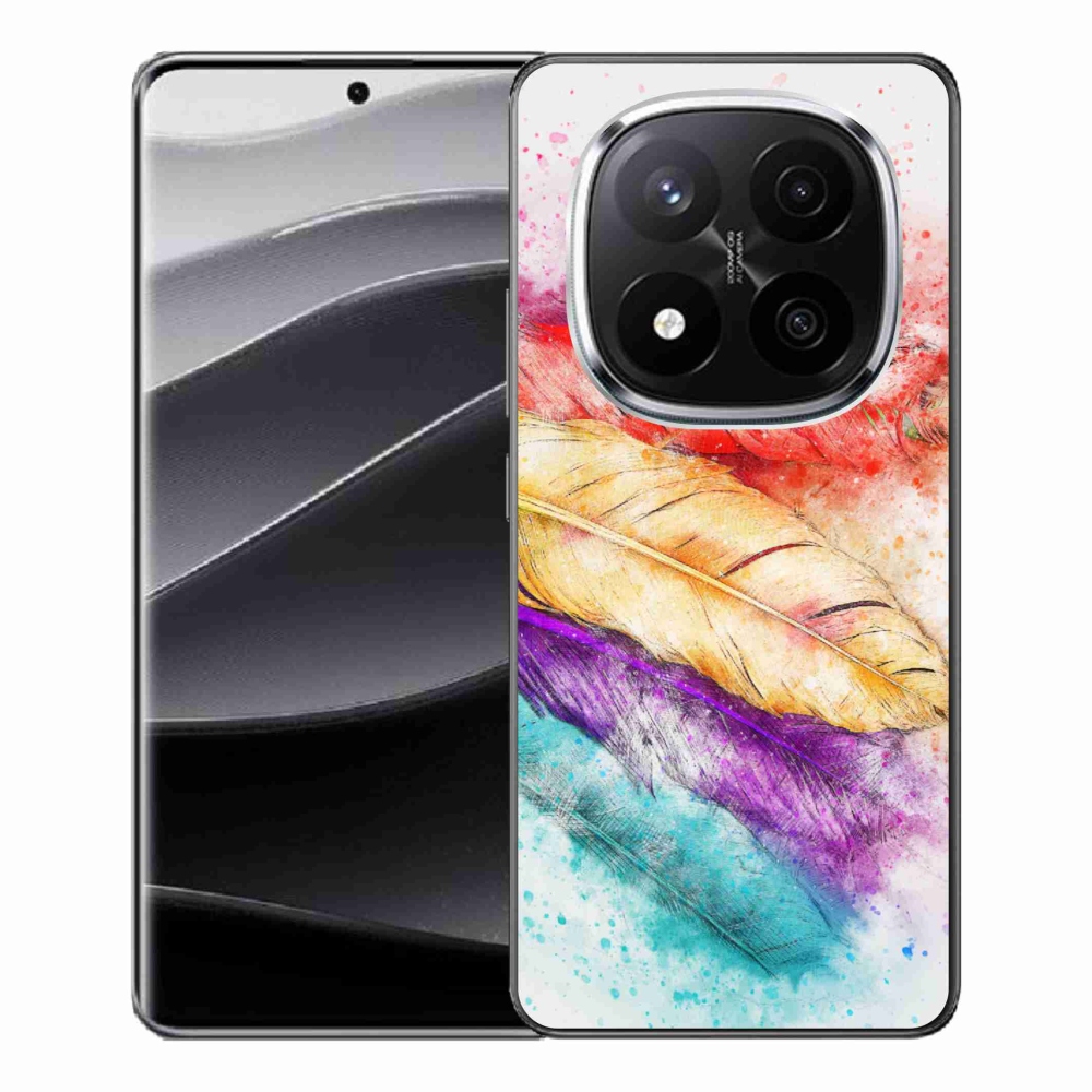 Gélový kryt mmCase na Xiaomi Redmi Note 14 Pro+ 5G - farebné perie
