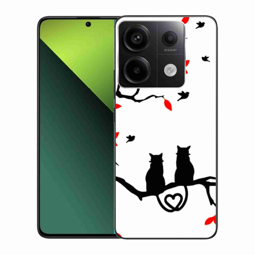 Gélový kryt mmCase na Xiaomi Redmi Note 13 Pro 5G/Poco X6 5G - mačacia láska