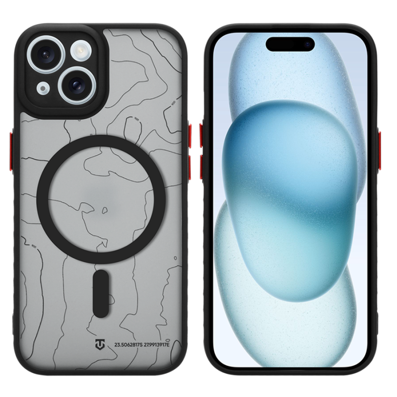 Tactical MagForce Warthog – puzdro pre Apple iPhone 15 v farbe Asphalt