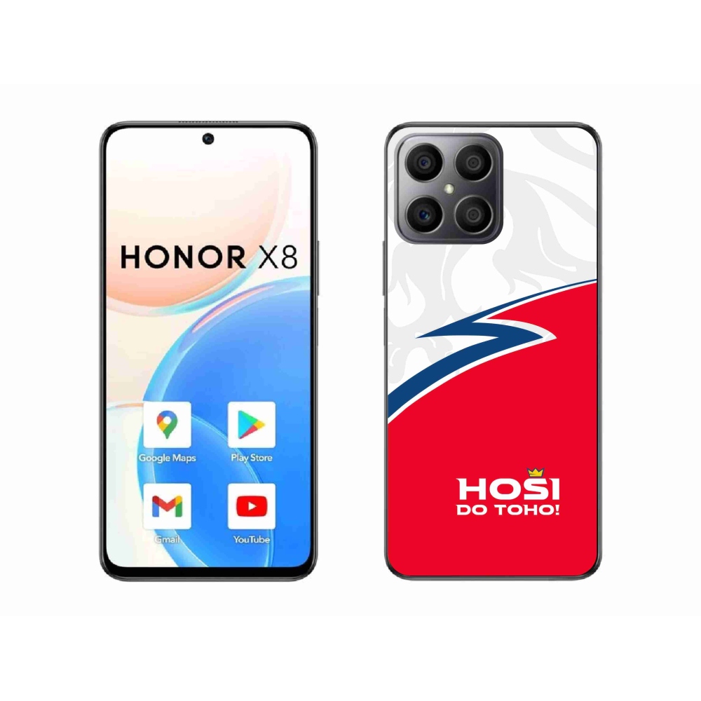 Gélový kryt mmCase na Honor X8 4G - chlapci do toho 1