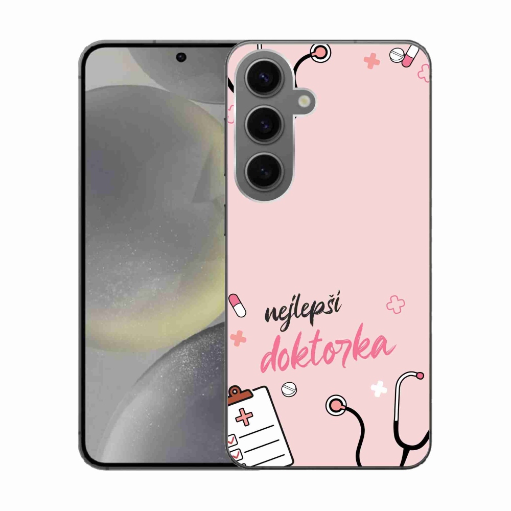 Gélový kryt mmCase na Samsung Galaxy S24 - najlepšia doktorka
