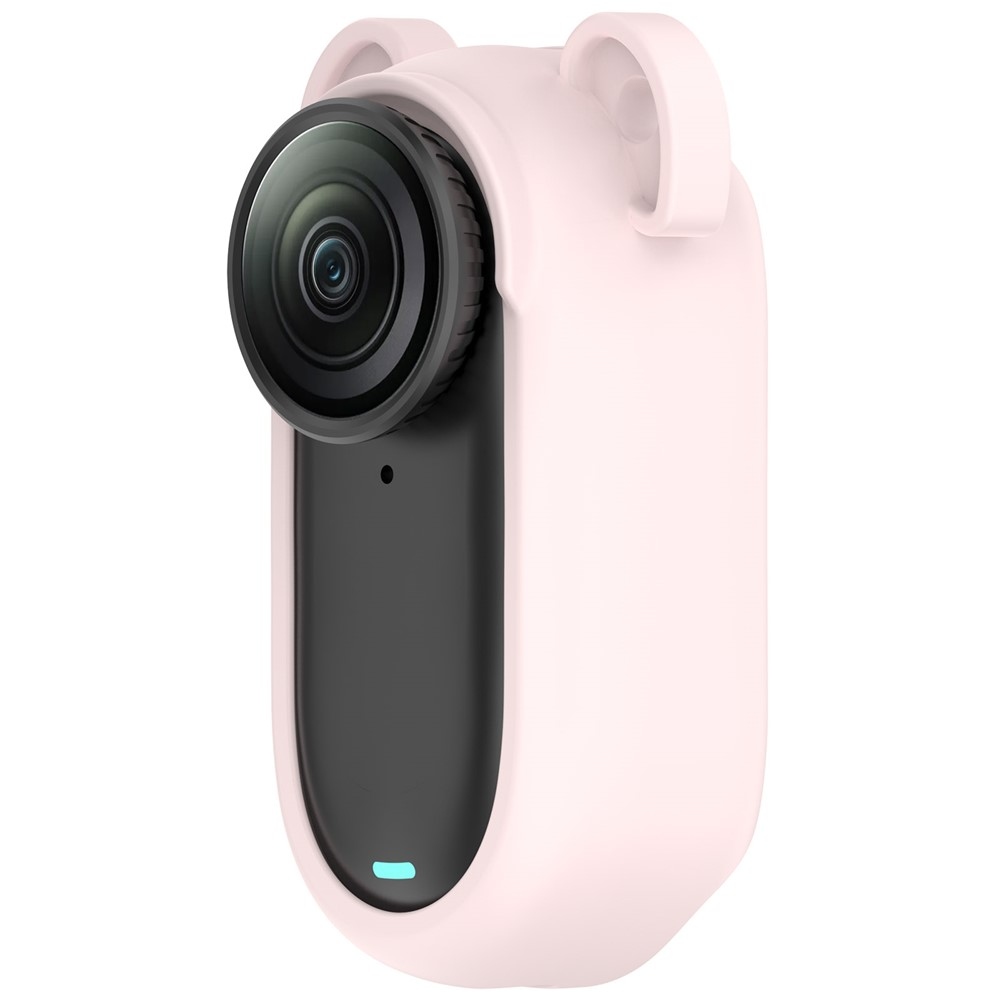 Silikónový ochranný obal pre Insta360 GO 3 / GO 3S - svetloružový