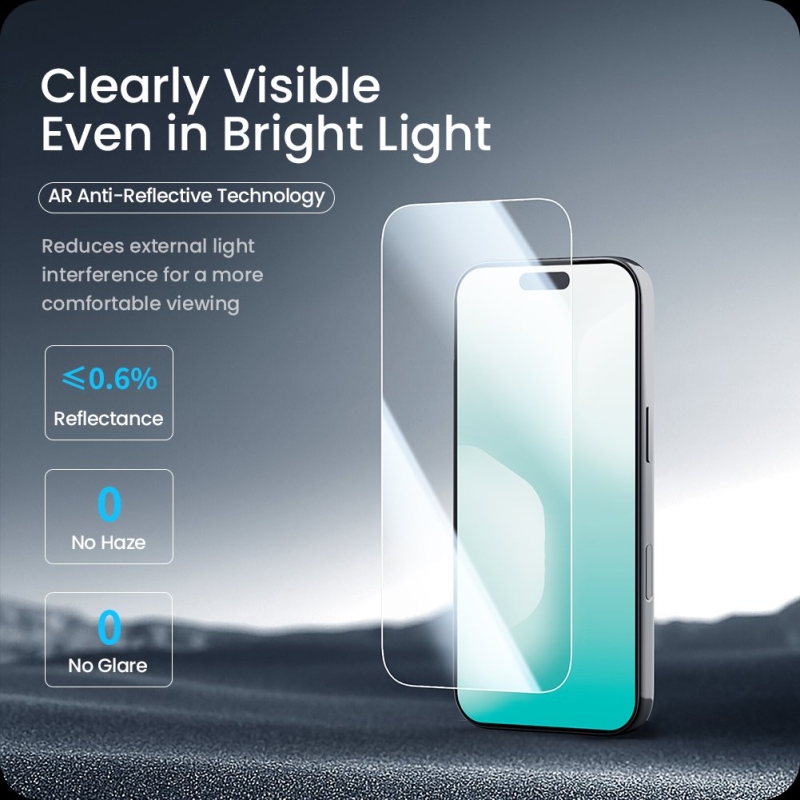 Nillkin Tvrdené sklo 0,2 mm H+ PRO 2,5D Antireflexné pre Apple iPhone 17 Pro (s aplikátorom)