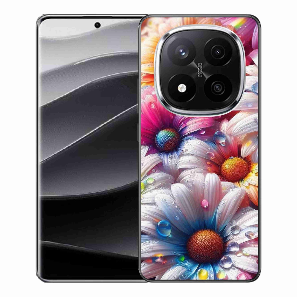 Gélový kryt mmCase na Xiaomi Redmi Note 14 Pro+ 5G - farebné margaréty