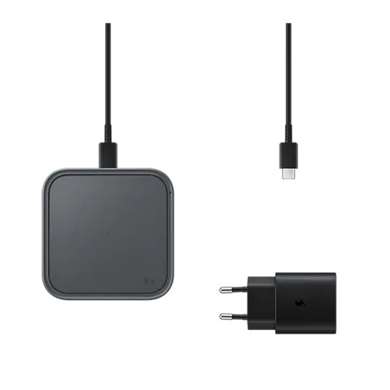 EP-P2400TBE Samsung Podložka pre Bezdrôtové Nabíjanie Black + Adaptér