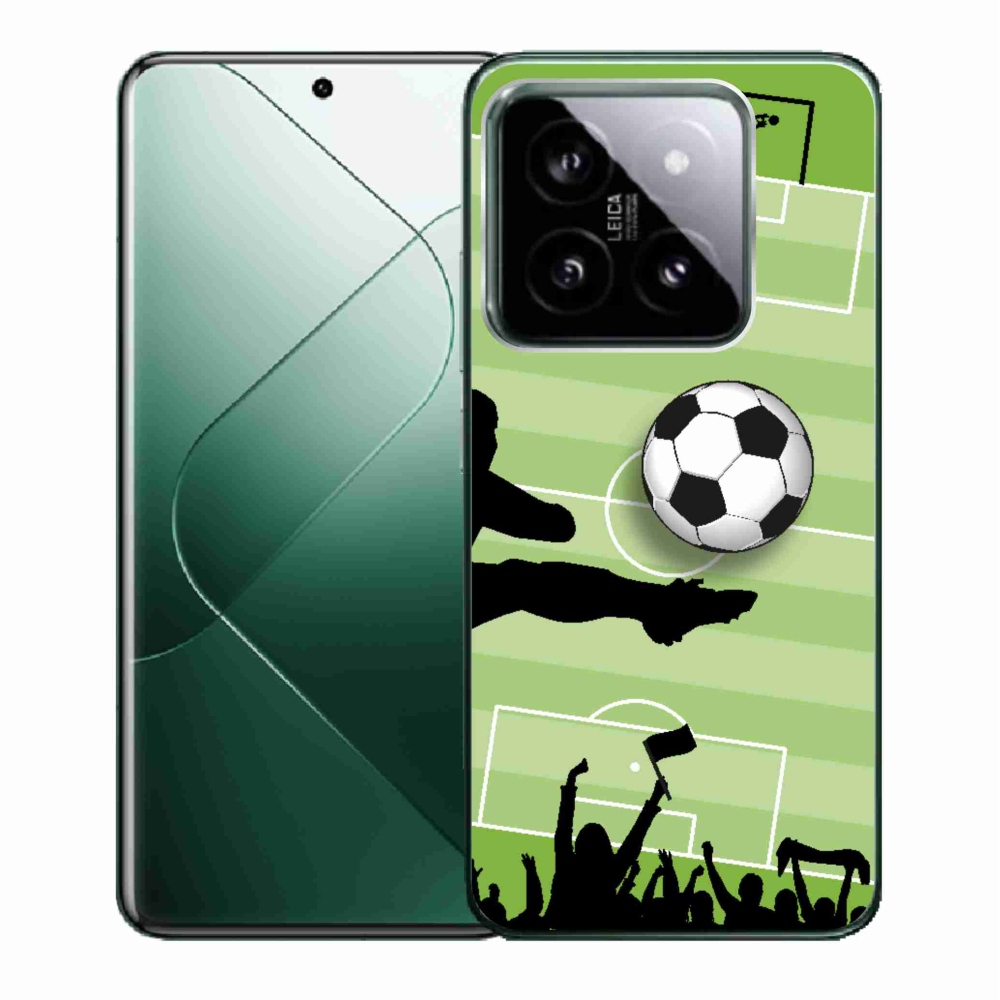 Gélový kryt mmCase na Xiaomi 14 - futbal 3