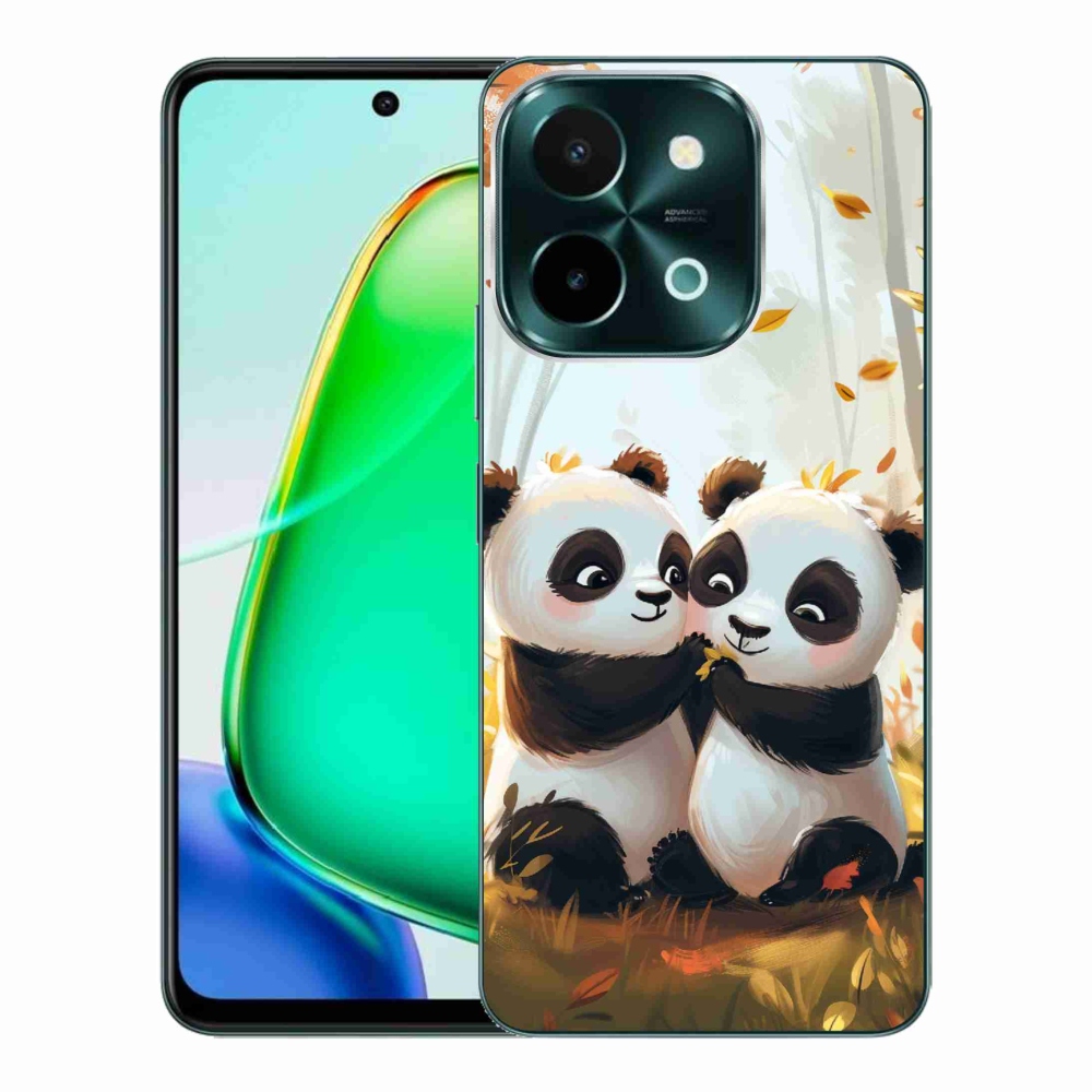 Gélový kryt mmCase na Vivo Y28 - pandy