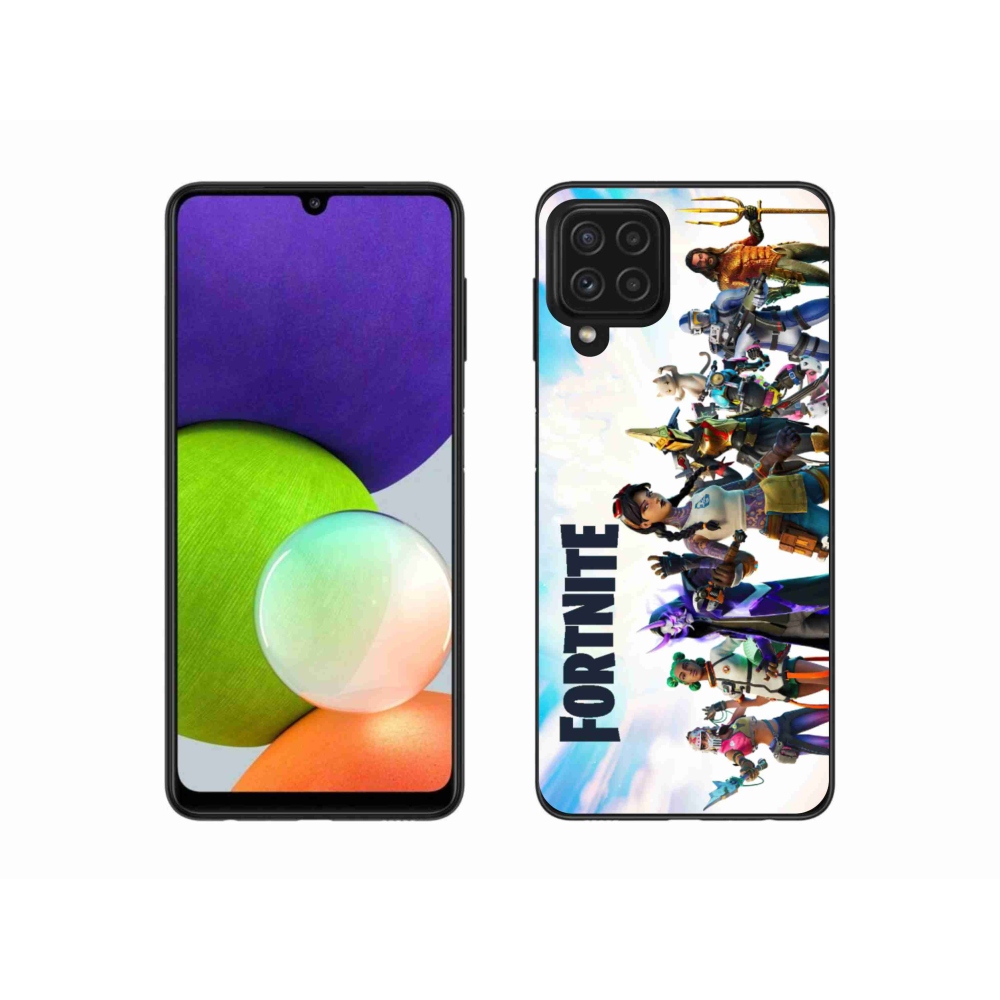 Gélový kryt mmCase na Samsung Galaxy A22 4G - fortnite