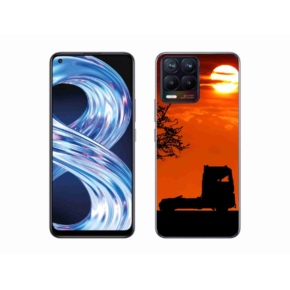 Gélový kryt mmCase na Realme 8 Pro - kamión 3