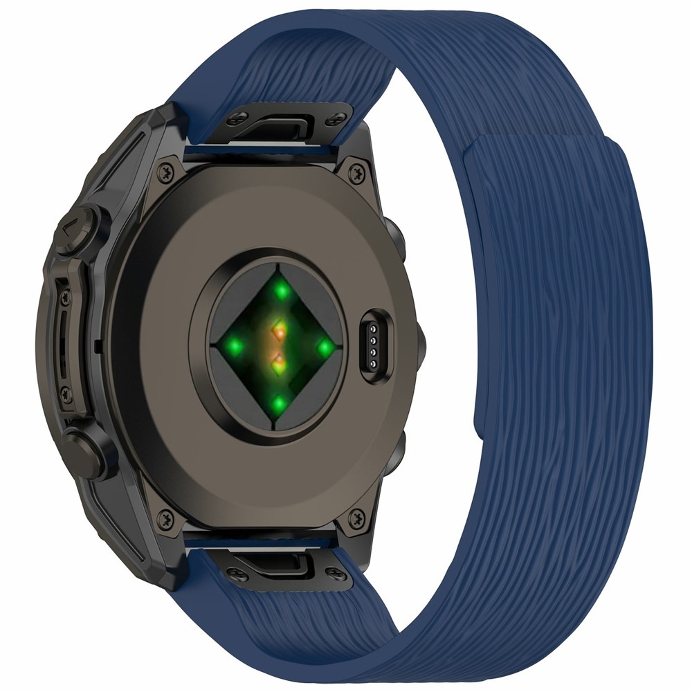 Pins silikónový remienok na Garmin Fenix ​​8 Pro 47mm/Fenix ​​8 47mm - modrý