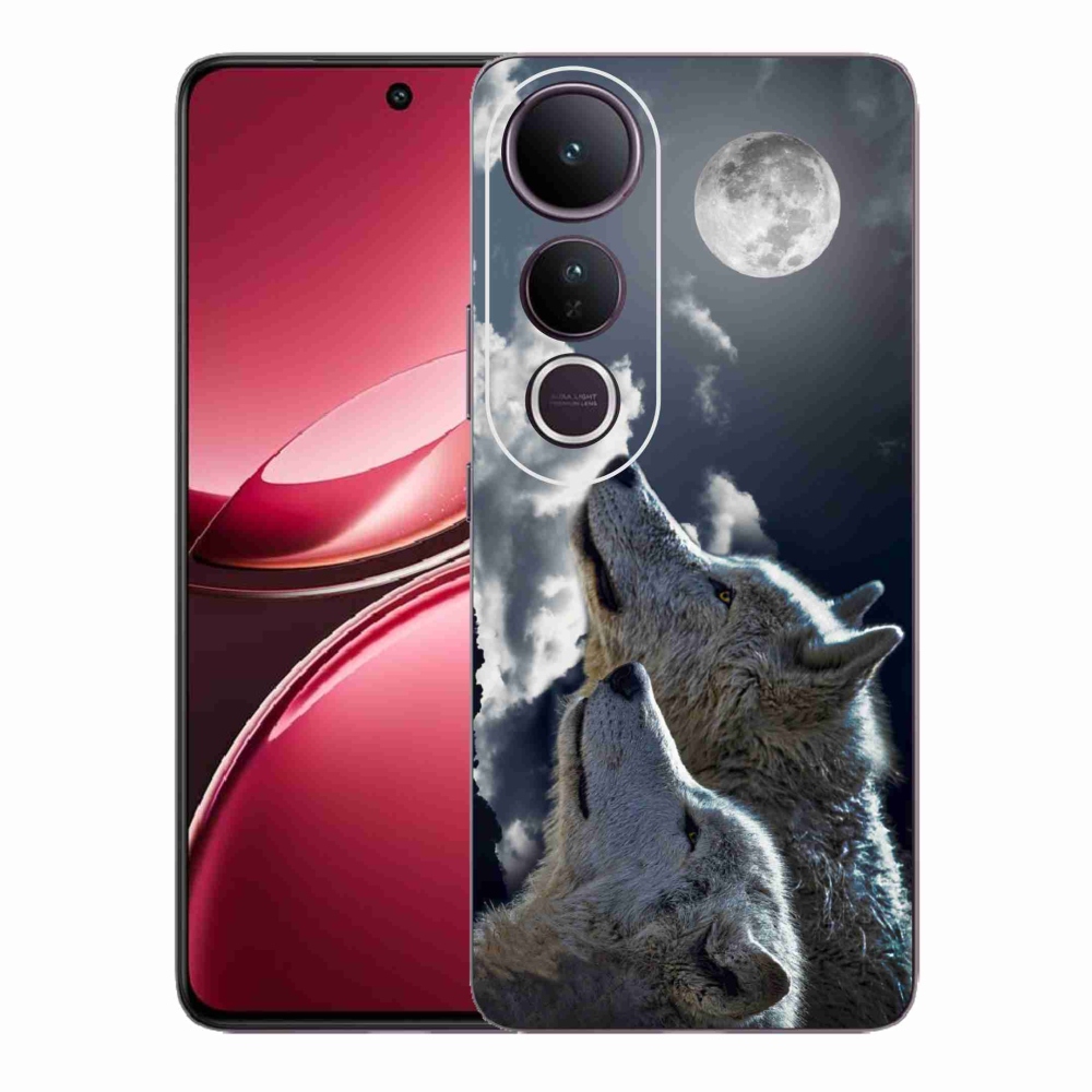 Gélový kryt mmCase na Vivo V50 Lite 4G/5G - vlci