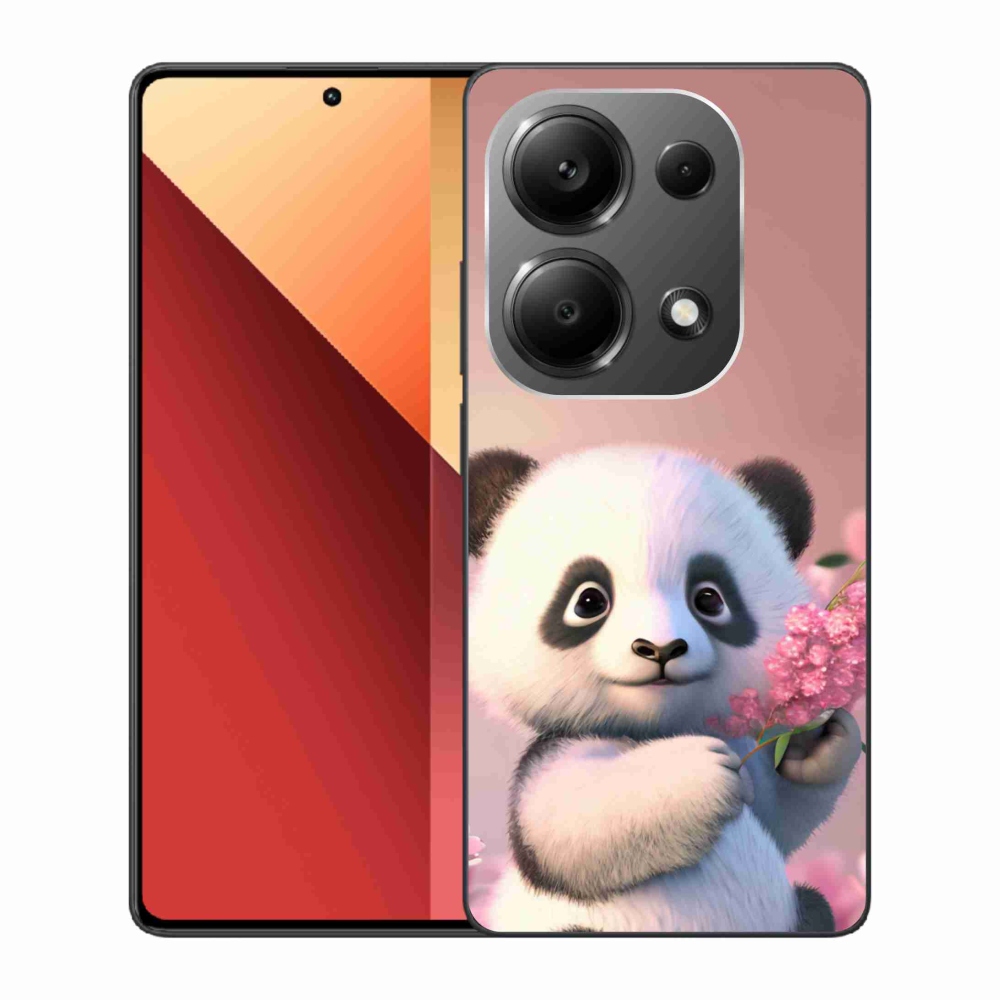 Gélový kryt mmCase na Xiaomi Redmi Note 13 Pro 4G/Poco M6 Pro - roztomilá panda