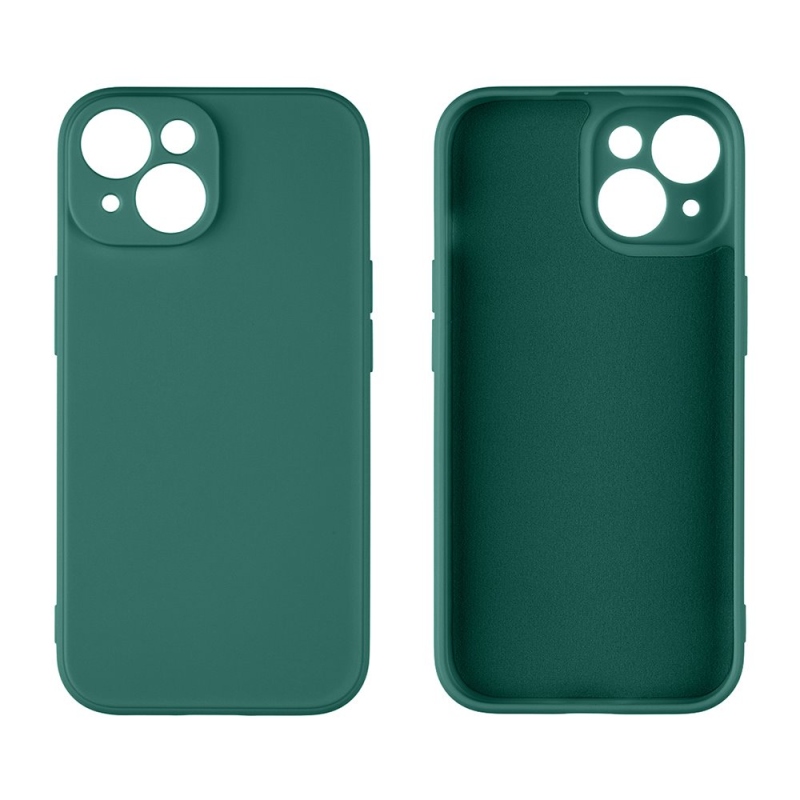 OBAL:ME Matte TPU Kryt pre Apple iPhone 15 Dark Green