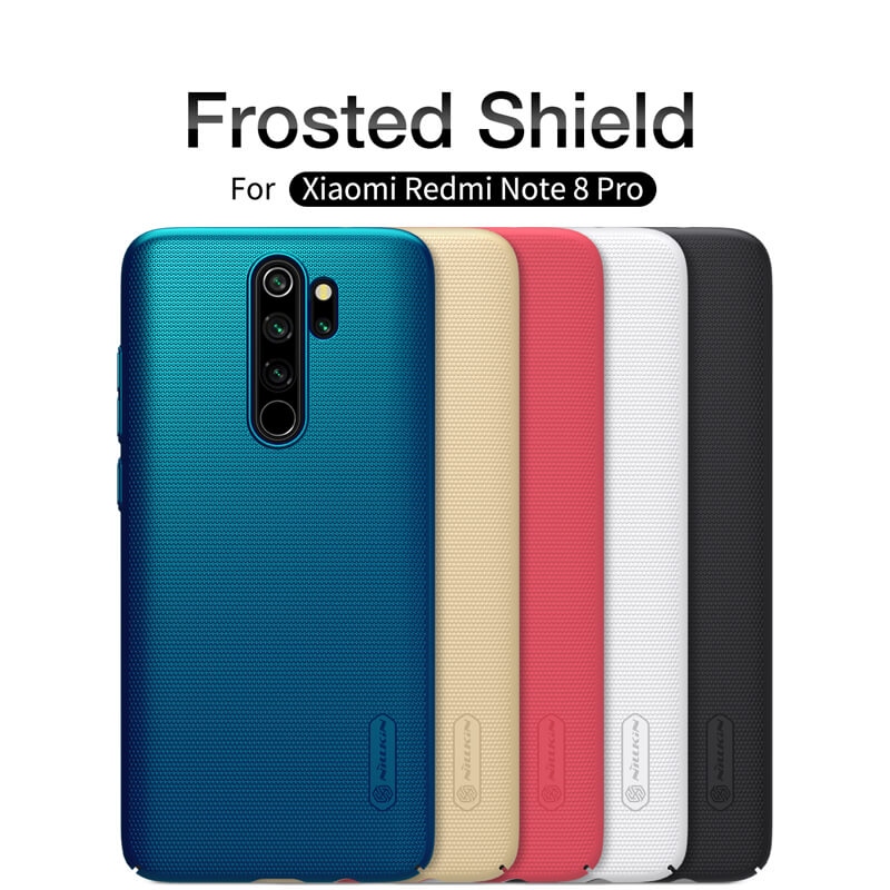 Nillkin Super Frosted Zadný Kryt pre Xiaomi Redmi Note 8 Pro Black