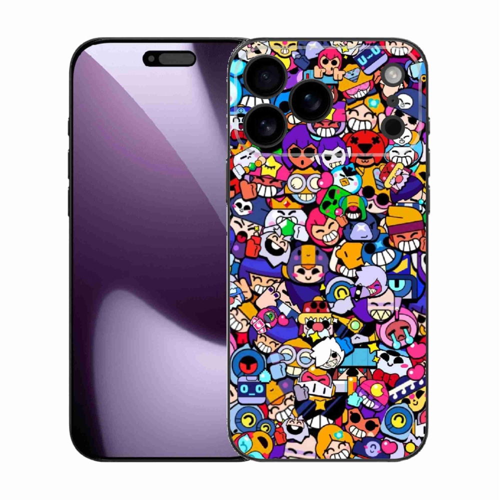 Gélový kryt mmCase na iPhone 17 Pro Max - brawl stars 2