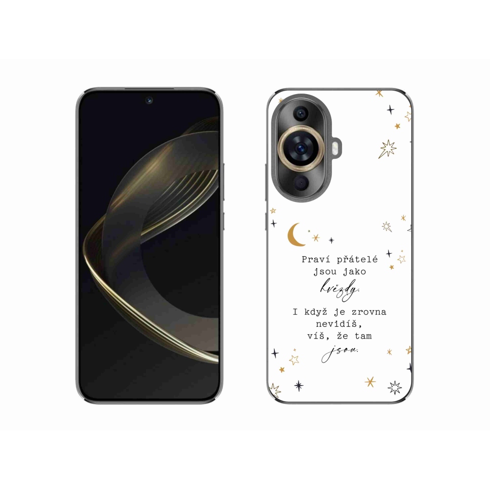 Gélový kryt mmCase na Huawei Nova 11 - citát 6 biele pozadie