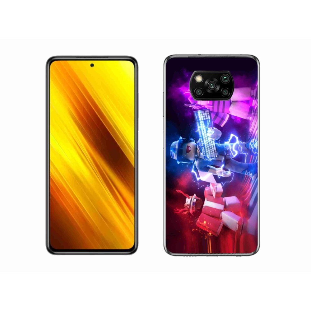 Gélový kryt mmCase na Xiaomi Poco X3 - roblox