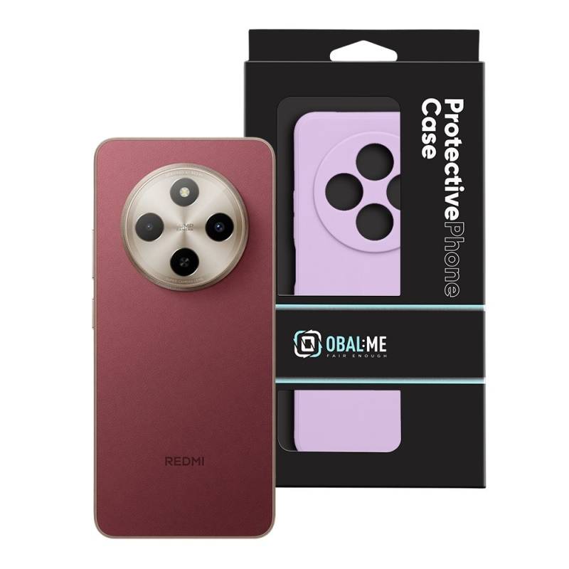 OBAL:ME Matný TPU obal pre Xiaomi Redmi 17C 4G, fialový