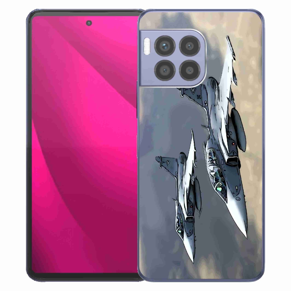 Gélový kryt mmCase na T-Mobile T Phone 2 Pro - stíhačky