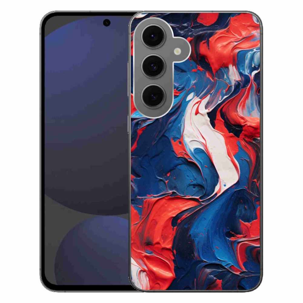 Gélový kryt mmCase na Samsung Galaxy S24 FE - abstraktný motív 7