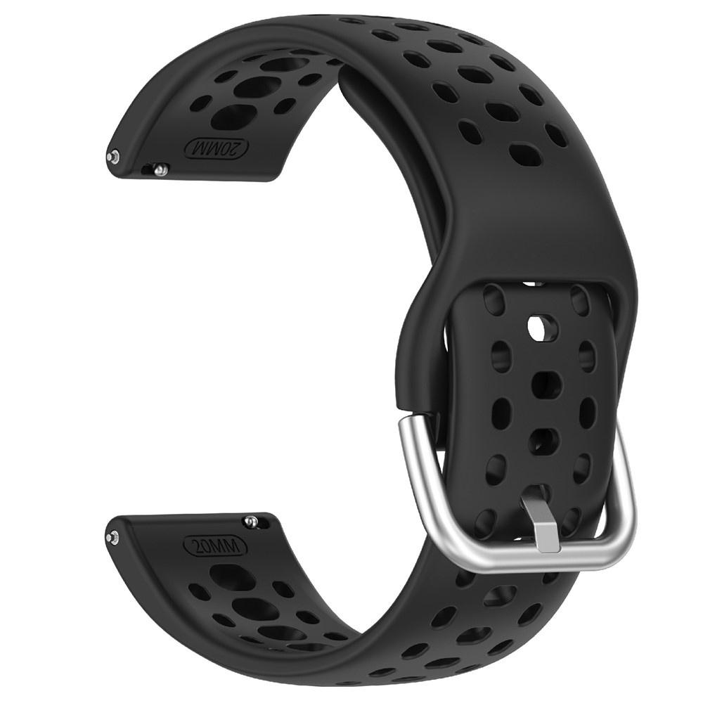 Place silikónový remienok na Amazfit Active 2 Square - čierny
