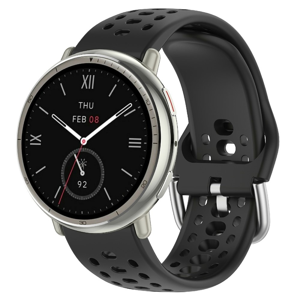Place silikónový remienok na Amazfit Active 2 Square - čierny
