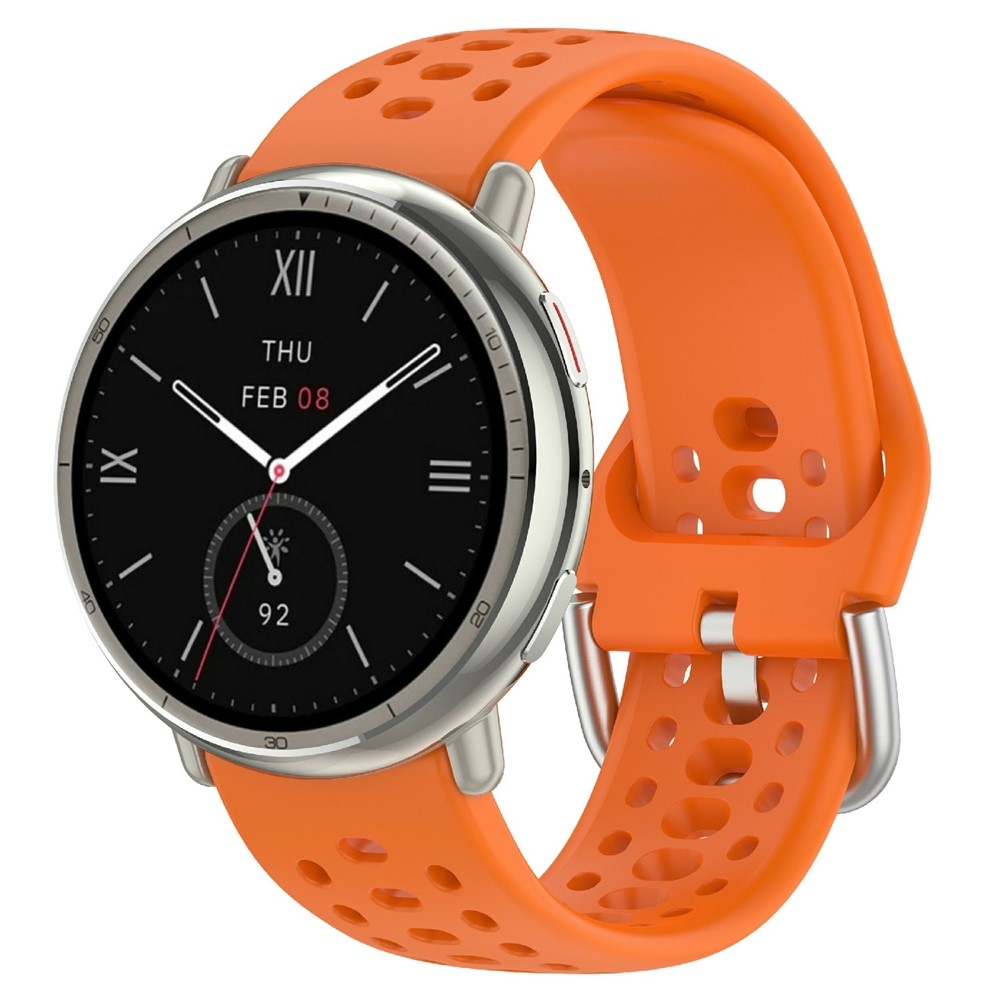 Place silikónový remienok na Amazfit Active 2 Square - oranžový