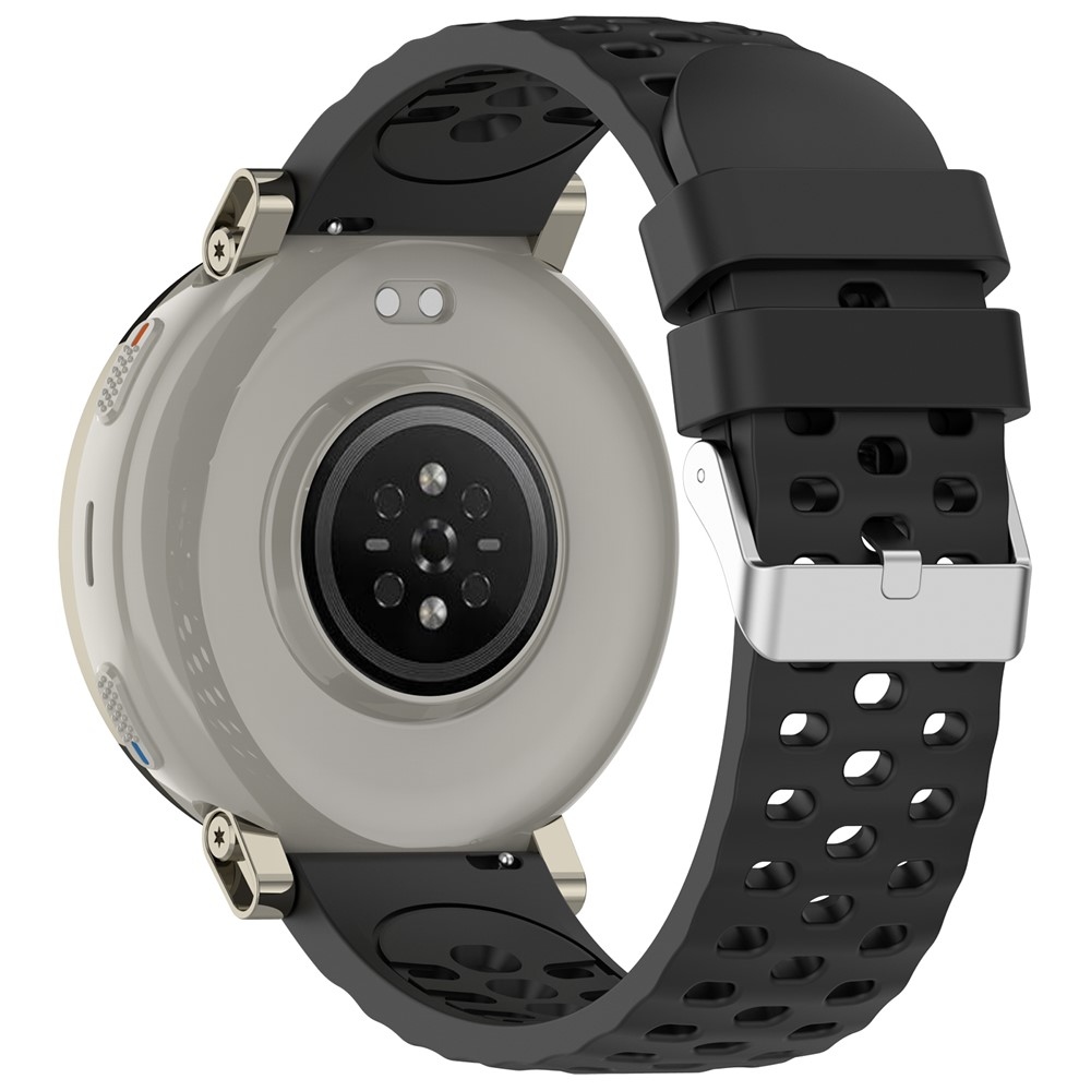Place silikónový remienok na Amazfit Active 3 Promium/Active 2 - čierny