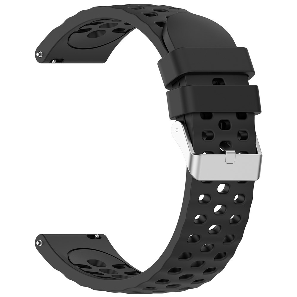 Place silikónový remienok na Amazfit Active 3 Promium/Active 2 - čierny
