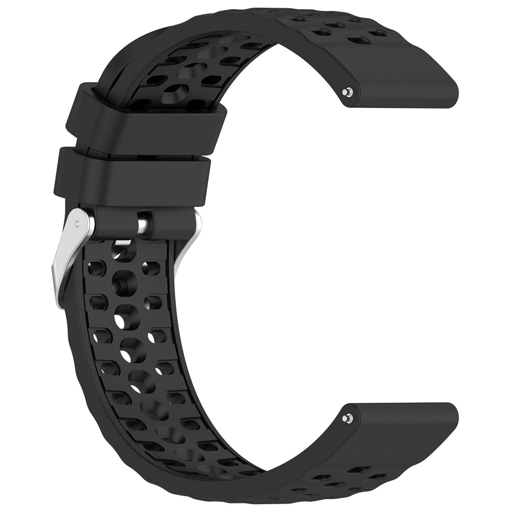 Place silikónový remienok na Amazfit Active 3 Promium/Active 2 - čierny