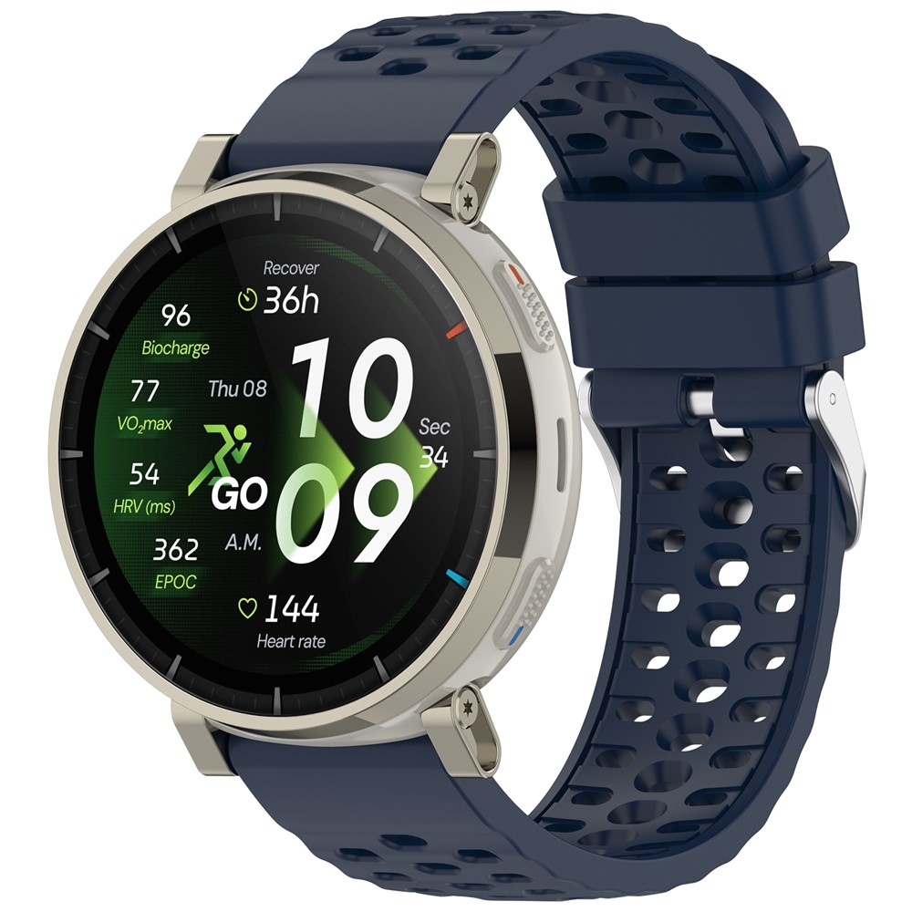 Place silikónový remienok na Amazfit Active 3 Promium/Active 2 - modrý