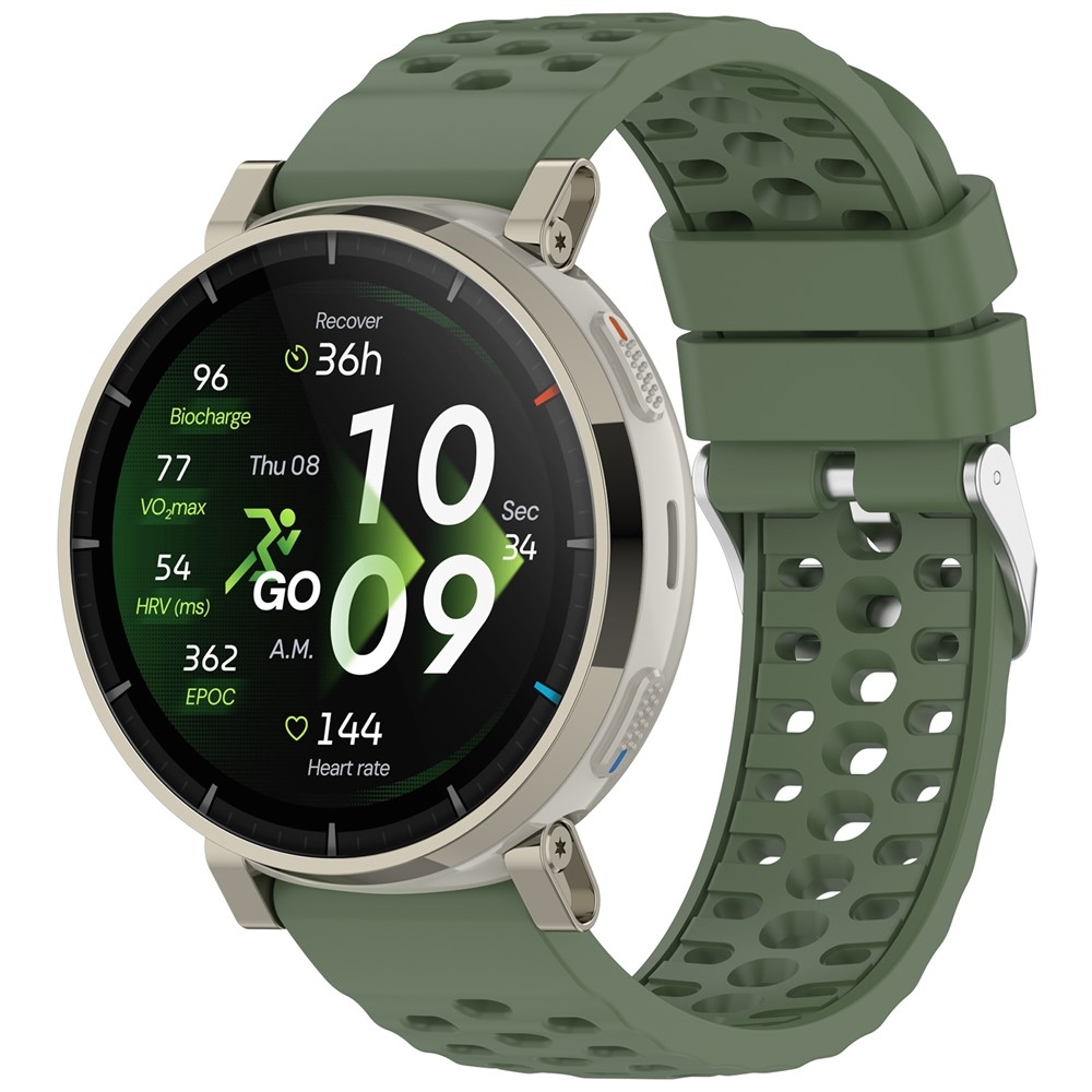Place silikónový remienok na Amazfit Active 3 Promium/Active 2 - zelený