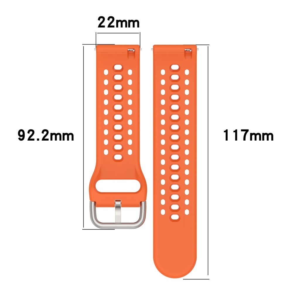 Place silikónový remienok na Amazfit Bip 6 - oranžový