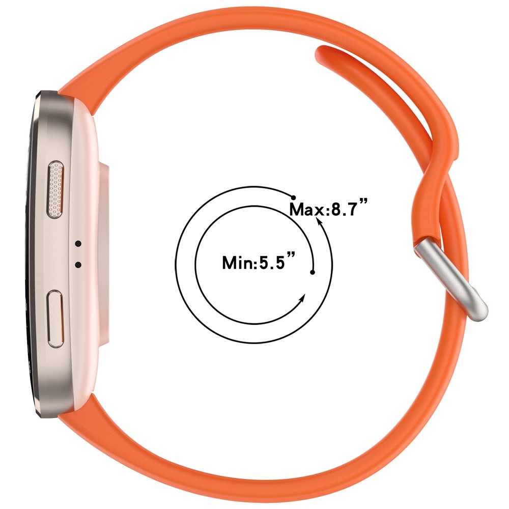 Place silikónový remienok na Amazfit Bip 6 - oranžový