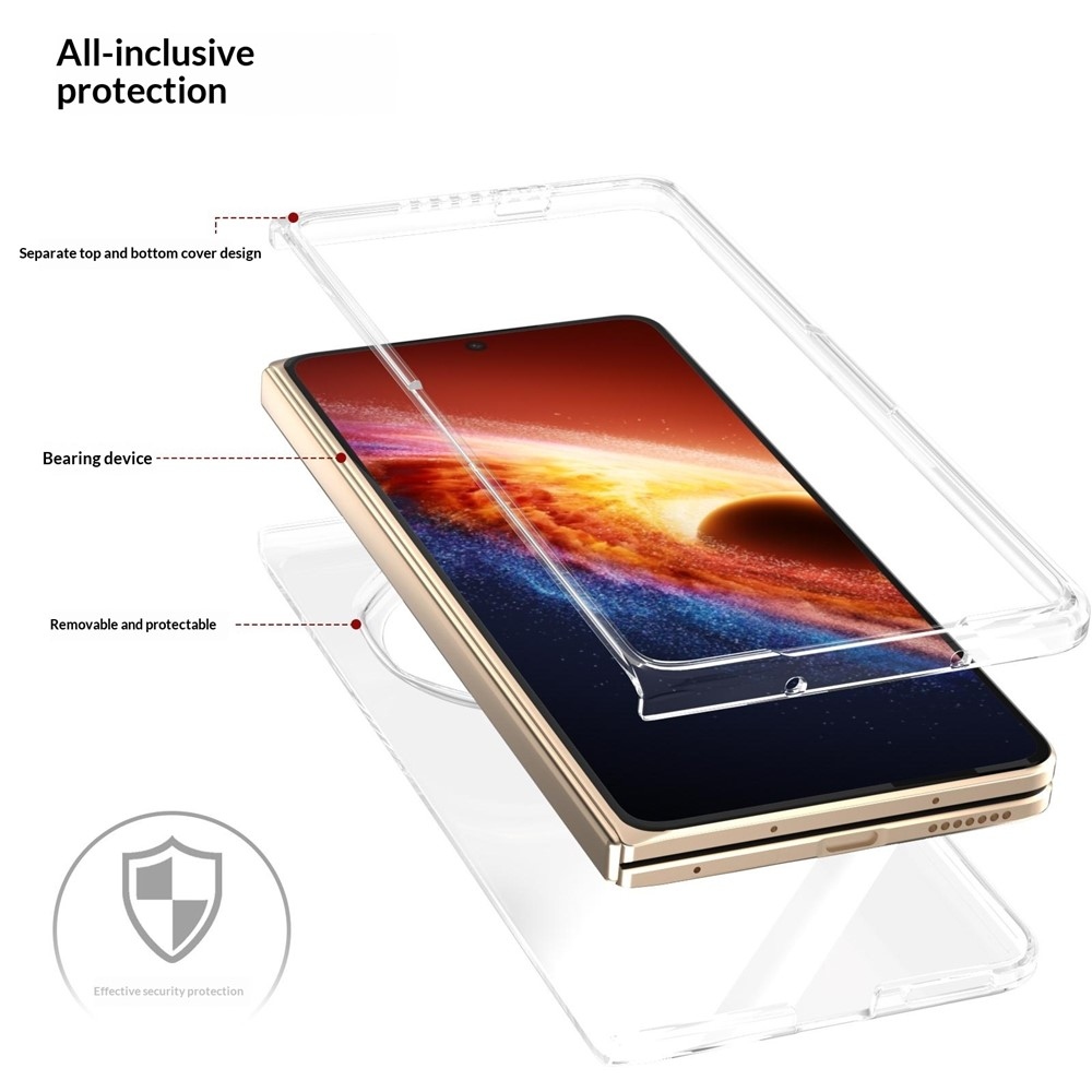 Plastový kryt na mobil Honor Magic V6 - priehľadný
