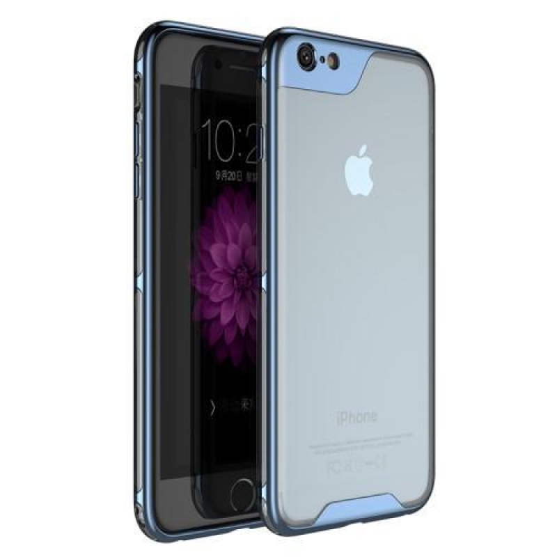 Plate hybridný obal na iPhone 6 Plus a 6s Plus - modrý