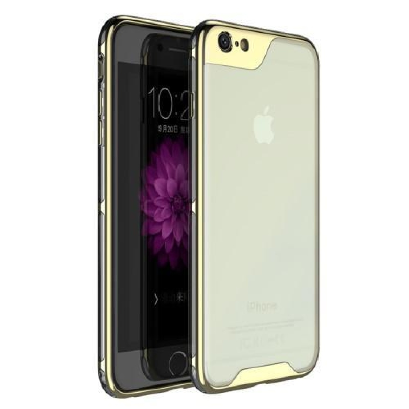 Plate hybridný obal na iPhone 6 Plus a 6s Plus - zlatý