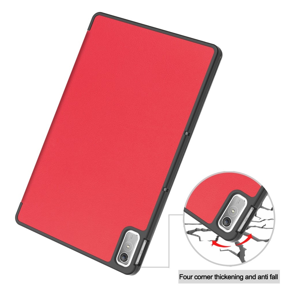 Case chytré zatváracie púzdro na Lenovo Tab P11 (2. Gen) - červené
