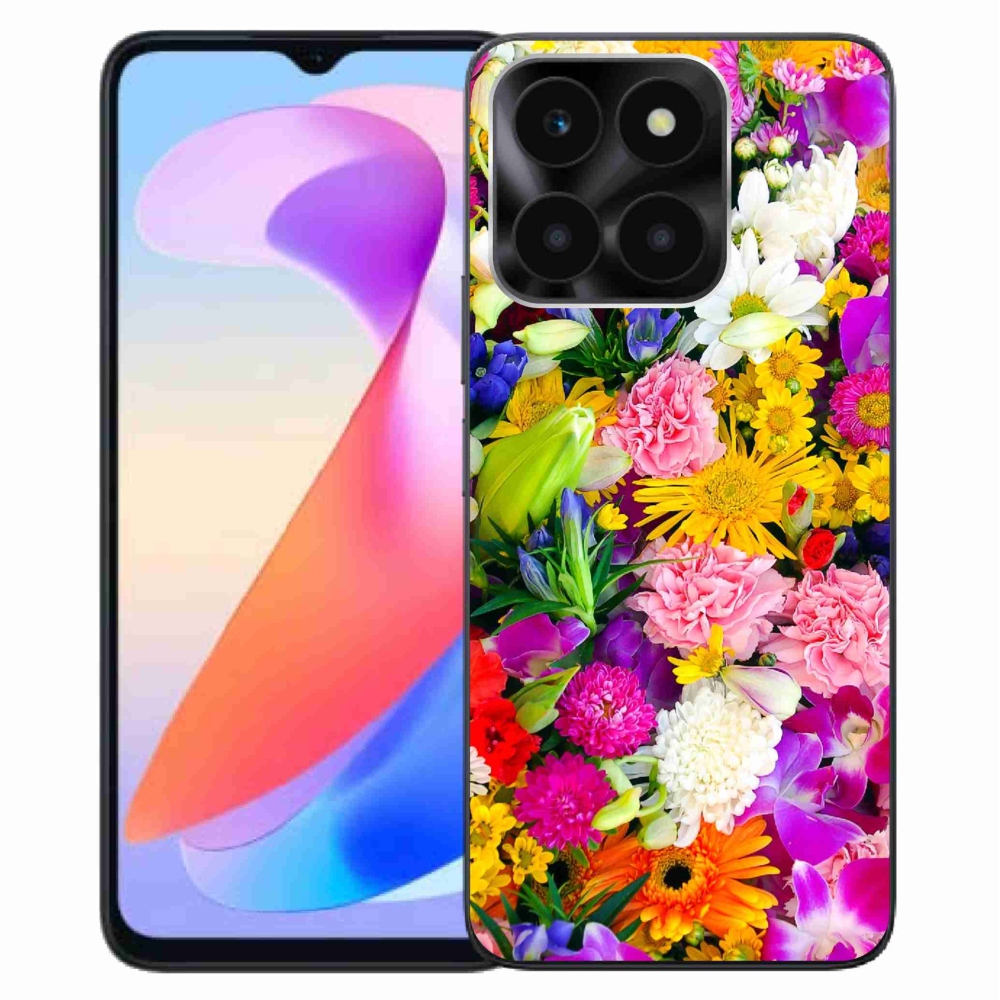 Gélový kryt mmCase na Honor X6a - kvety 12