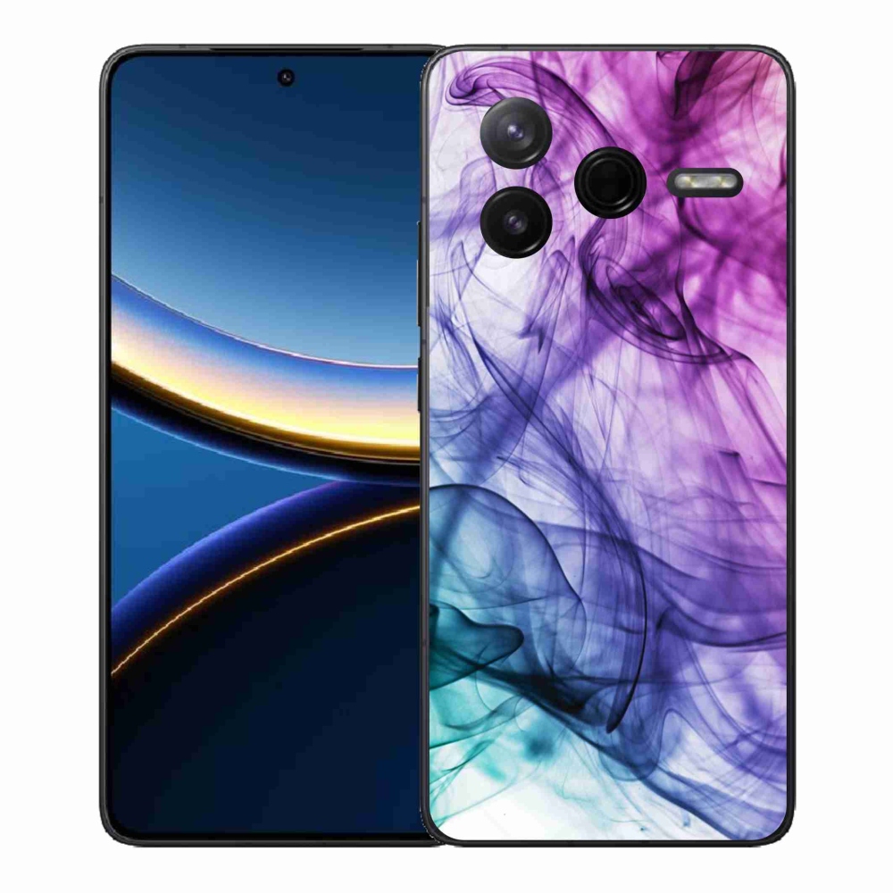 Gélový kryt mmCase na Xiaomi Poco F7 Pro - abstraktný vzor