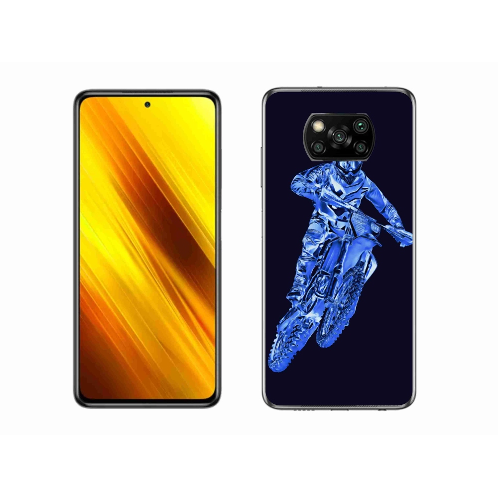 Gélový kryt mmCase na Xiaomi Poco X3 Pro - motocross 1