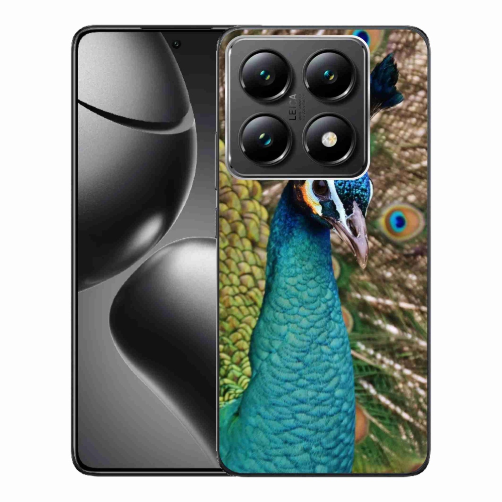 Gélový kryt mmCase na Xiaomi 14T Pro - páv