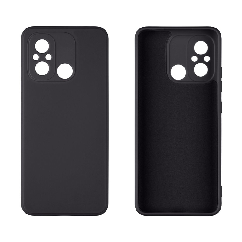 OBAL:ME Matte TPU Kryt pre Xiaomi Redmi 12C Black