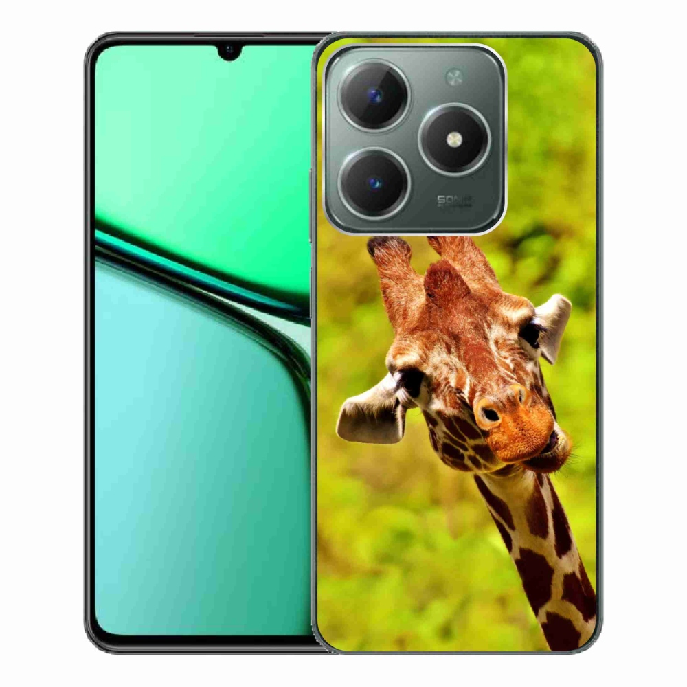 Gélový kryt mmCase na Realme C61 - žirafa