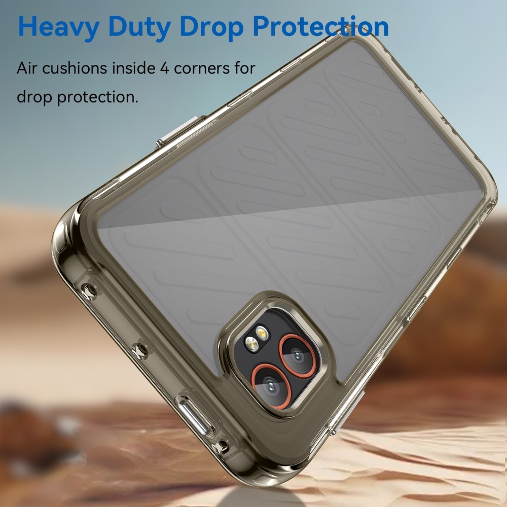Gélový obal s pevným chrbtom na Samsung Galaxy Xcover 7 Pro - šedé