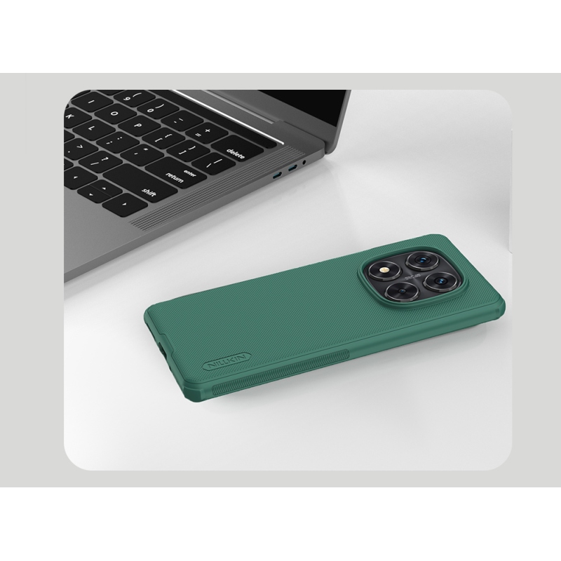 Nillkin Super Frosted PRO Zadný Kryt pre Xiaomi Redmi Note 14 Pro 5G/Poco X7 5G Dark Green