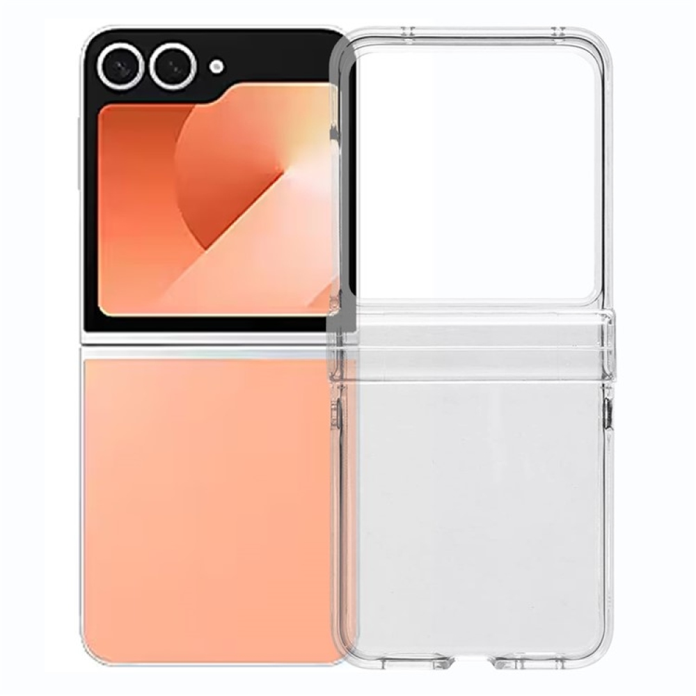 Plastový kryt na Samsung Galaxy Z Flip7 5G - priehľadný
